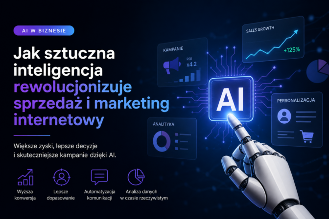 Jak sztuczna inteligencja rewolucjonizuje sprzedaż i marketing internetowy